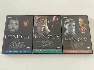 일본 국내반 일본어 자막 포함 셰익스피어 컬렉션 DVD 3매 세트