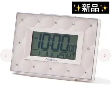 새상품 아비스코 전파 디지털 시계 핑크 시계