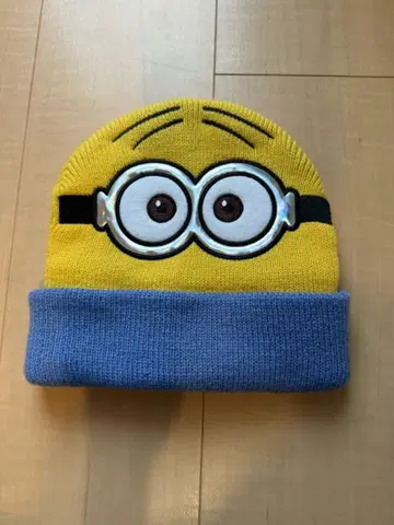 미니언 니트 비니 모자