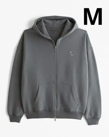 새상품 아바클로 아이콘 풀 집업 후디 후드 부착 후드티