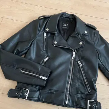 ZARA 블랙 라이더 자켓 M
