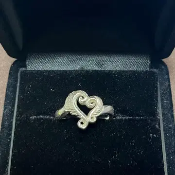 SAAD 하트 실버 반지