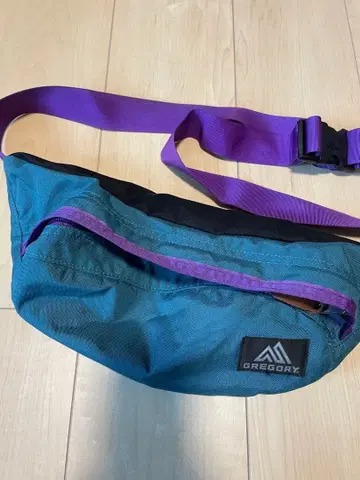 GREGORY 바디백 파랑과 보라색