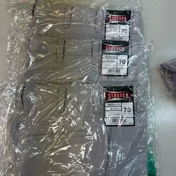 쿠로다루마 35670 실버 카고 팬츠 사이즈 70 3개 세트