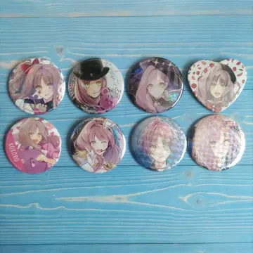 아이츄 카후신 카나메 카나메 캔뱃지 8개 세트