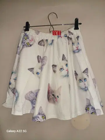 ACDCRAG CAT 플레어 스커트 FREE 화이트