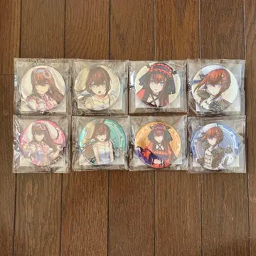 STEINS;GATE 마지복권 메탈 캔뱃지 세트 8종 세트 마키세 크리스