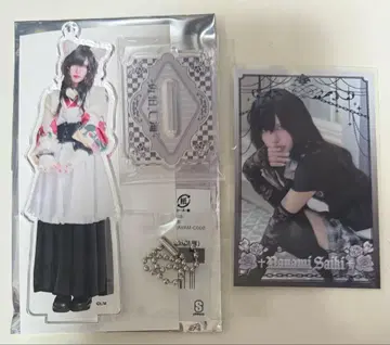 AVAM 사에키 나나미 스이파라 아크릴 스탠드 특전 카드