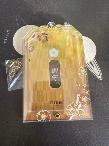 후쿠야 fanfancy+ 아크릴 프레임 부적 ririne 골드 컬러