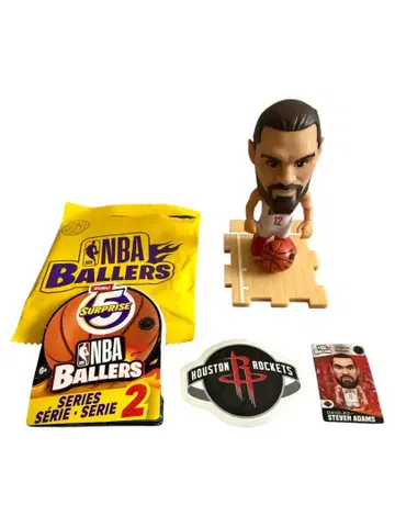 새상품 NBA BALLERS 2 스티븐 아담스(레드) 피규어