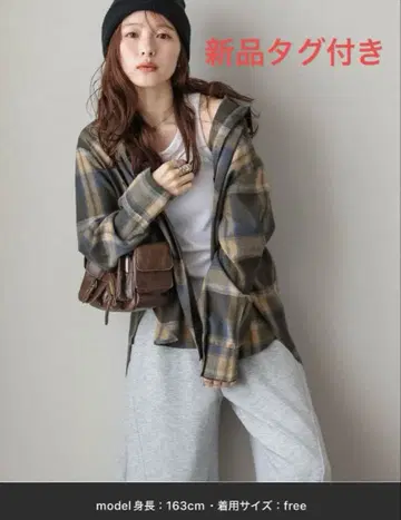 빈티지 체크 셔츠