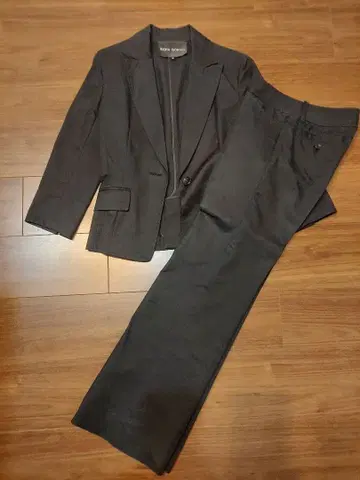 BUONA GIORNATA 블랙 수트 셋업 M