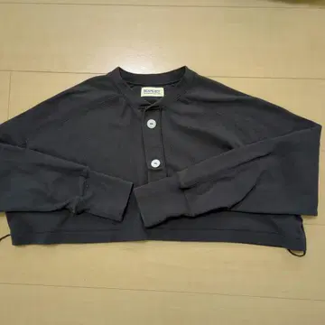 BEAMS BOY / 밀리터리 리브 숏 헨리넥