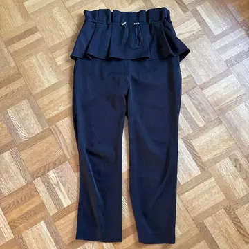 machatt 마차트 하이웨스트 프릴 팬츠