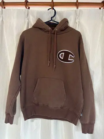 Champion 브라운 L 두꺼운 원단