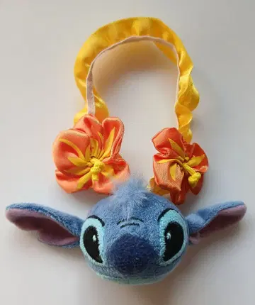 스티치 봉제 인형 페이스 스크런치 암밴드 도쿄 디즈니 리조트
