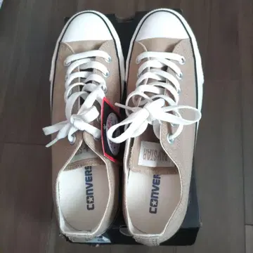CONVERSE 올스타 베이지 스니커즈