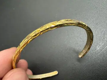 골드 실버925 소재 하와이안 뱅글 슬림 뱅글