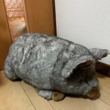 단종 토이저러스 리얼 봉제 인형 돼지 애니멀 animal alley