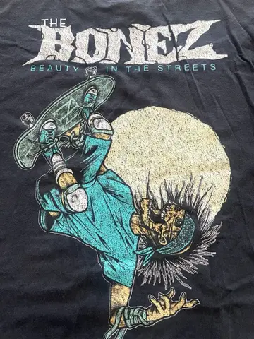 THE BONEZ 스케이트보드 셔츠 XL