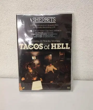 [ 미개봉 새상품 ] SHERBETS / TACOS of HELL DVD