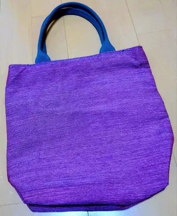심플 보라색 토트백