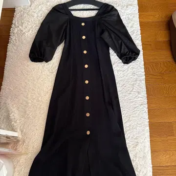 diagram 롱 원피스 블랙