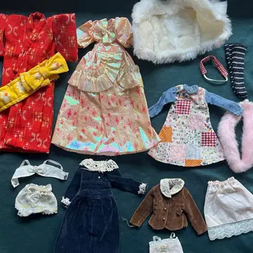 타카라 제니 의류 아웃핏 쇼와 레트로