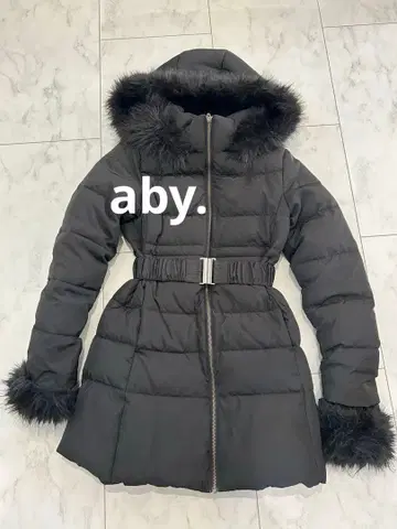 RESEXXY 후드 부착 다운 코트