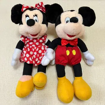 디즈니 봉제 인형 미키&미니
