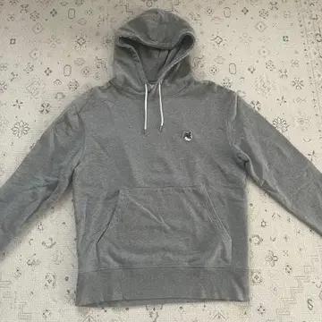 메종 키츠네 그레이 후드티 S