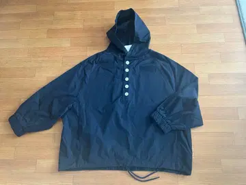 Mao made 오버사이즈 버튼 아노락 후드티