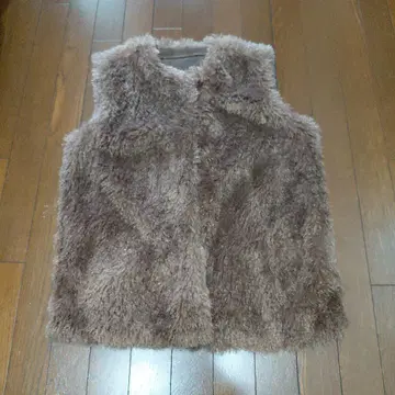 koibitomisaki 브라운 퍼 베스트 L