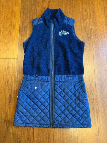 휠라골프 충전솜 원피스 방한