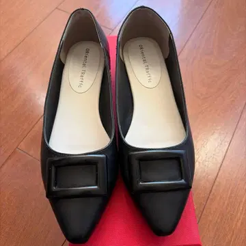 오리엔탈 트래픽 블랙 레인 슈즈