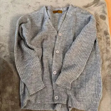 F by ROSSO 그레이 니트 가디건