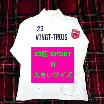 23구 SPORT 여성용 골프웨어 모크넥 이너 빅 사이즈