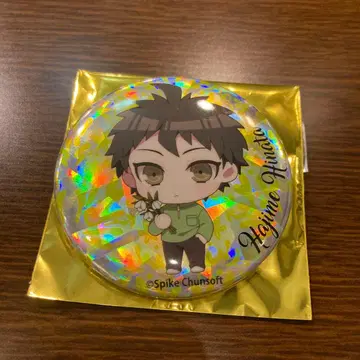 슈퍼 단간론파 2 카페 캔뱃지 히나타 하지메 레어 홀로그램