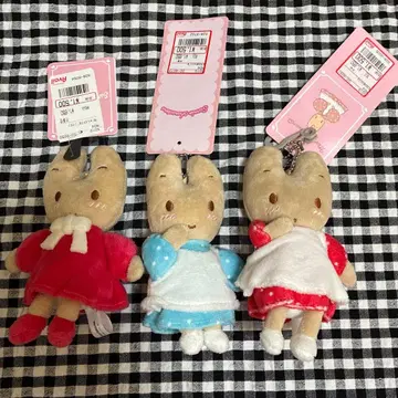 미사용 새상품 마론크림 아베일 산리오 마스코트 3세트