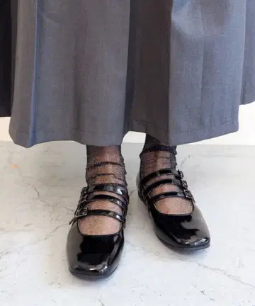 키다리 아저씨 새상품 멜리 제인 슈즈 블랙 22.5cm