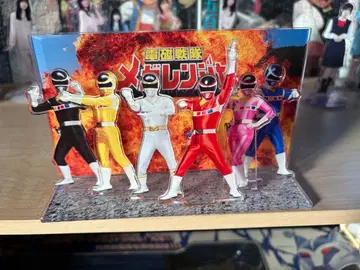 전 슈퍼 전대전 한정품 디오라마 아크릴 스탠드 전자전대 메가레인저