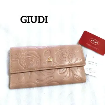 지우디 장지갑 가브세 플랩 가르송 엠보싱 장미 지뢰계 양산형