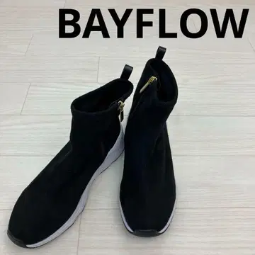 BAYFLOW 베이플로우 사이드 지퍼 스니커즈 부츠
