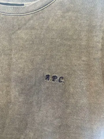 A.P.C. 반팔 T셔츠 S 블루