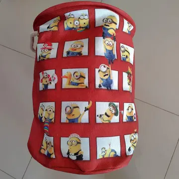 미니언 수납 바스켓 빨간색