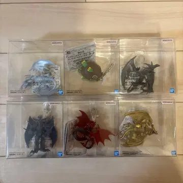 새상품 유희왕 피규어 키링 6개 묶음 판매