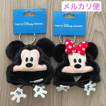 [ 디즈니 ] 팬캡 키체인 미키 미니 세트