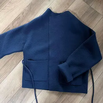 J & M DAVIDSON 네이비 울 자켓 S 루즈핏