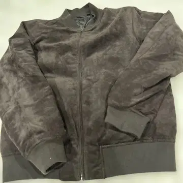 다크 브라운 스웨이드풍 자켓