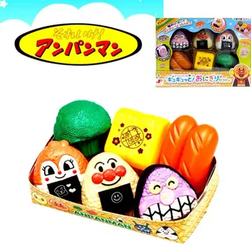 호빵맨의 꽉꽉 오니기리 세트